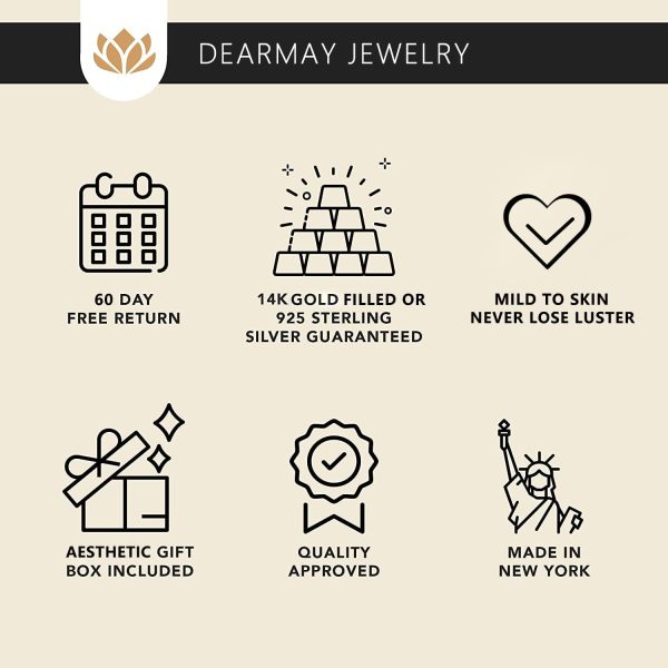 Gold Bracelets for Women Waterproof, 14K Real Gold Jewelry Sets for Women Trendy Thin Dainty Stackable Cuban Link Paperclip Chain Bracelet Pack Fashion Accessories Gifts for Womens - Image 8