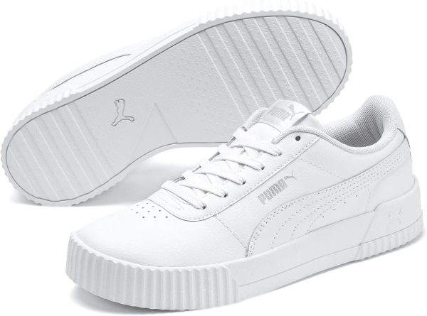 womens Carina Leather Sneaker - Image 2