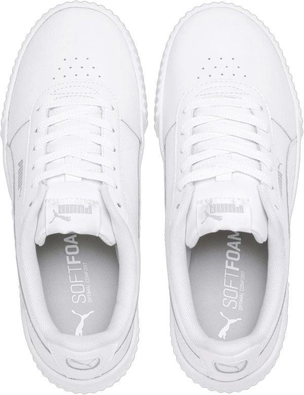 womens Carina Leather Sneaker - Image 6