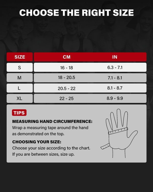 VINSGUIR Workout Gloves for Men and Women, Weight Lifting Gloves with Excellent Grip, Lightweight Gym Gloves for Weightlifting, Cycling, Exercise, Training, Pull ups, Fitness, Climbing and Rowing - Image 6